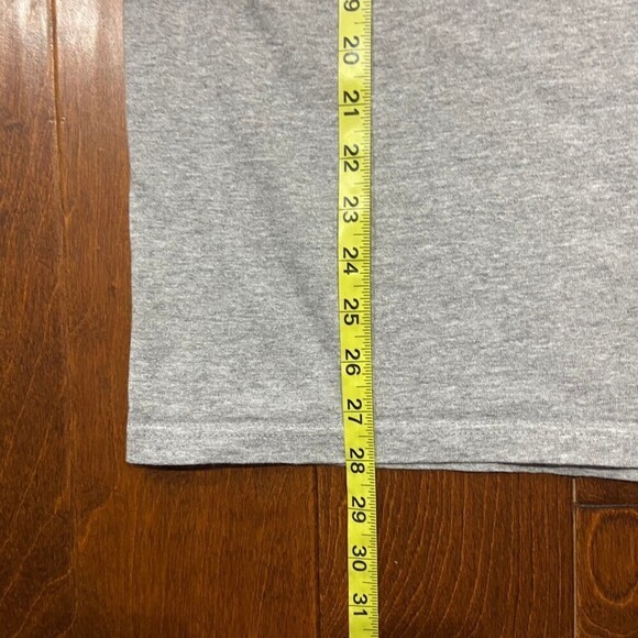 Disney Store Vintage Tigger Felt Script Character Grey Cotton T-Shirt Size XL - Picture 8 of 8